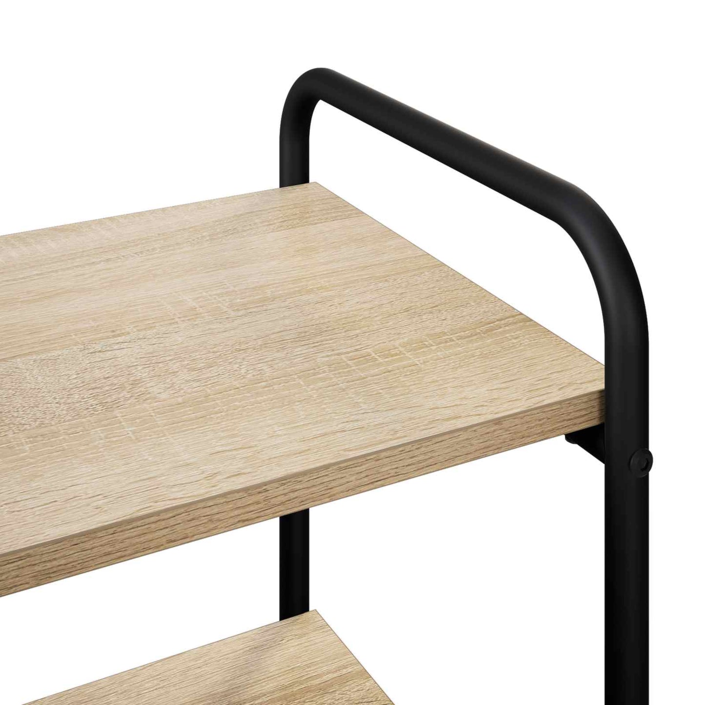 vidaXL Τραπέζι κονσόλας Sonoma Δρυς 80 x 35 x 75 cm Επεξεργασμένο Ξύλο