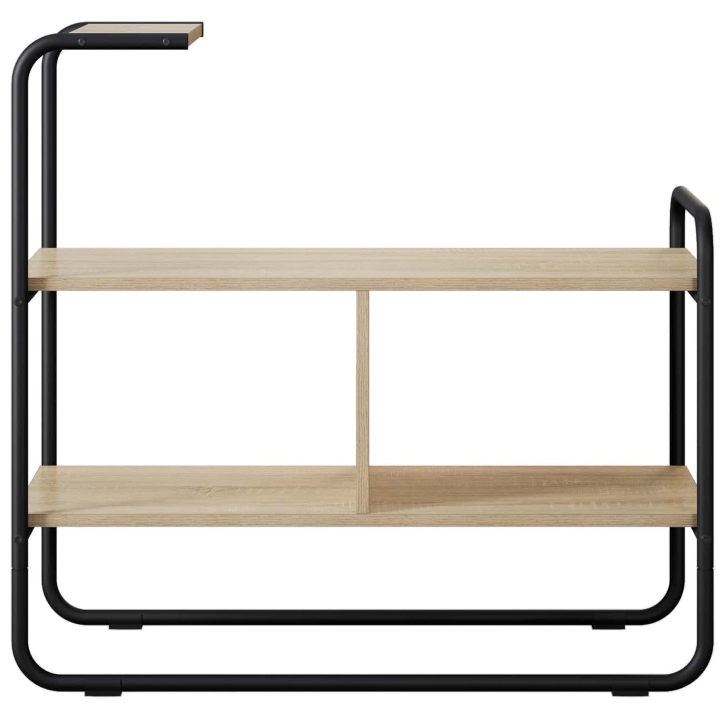 vidaXL Τραπέζι κονσόλας Sonoma Δρυς 80 x 35 x 75 cm Επεξεργασμένο Ξύλο