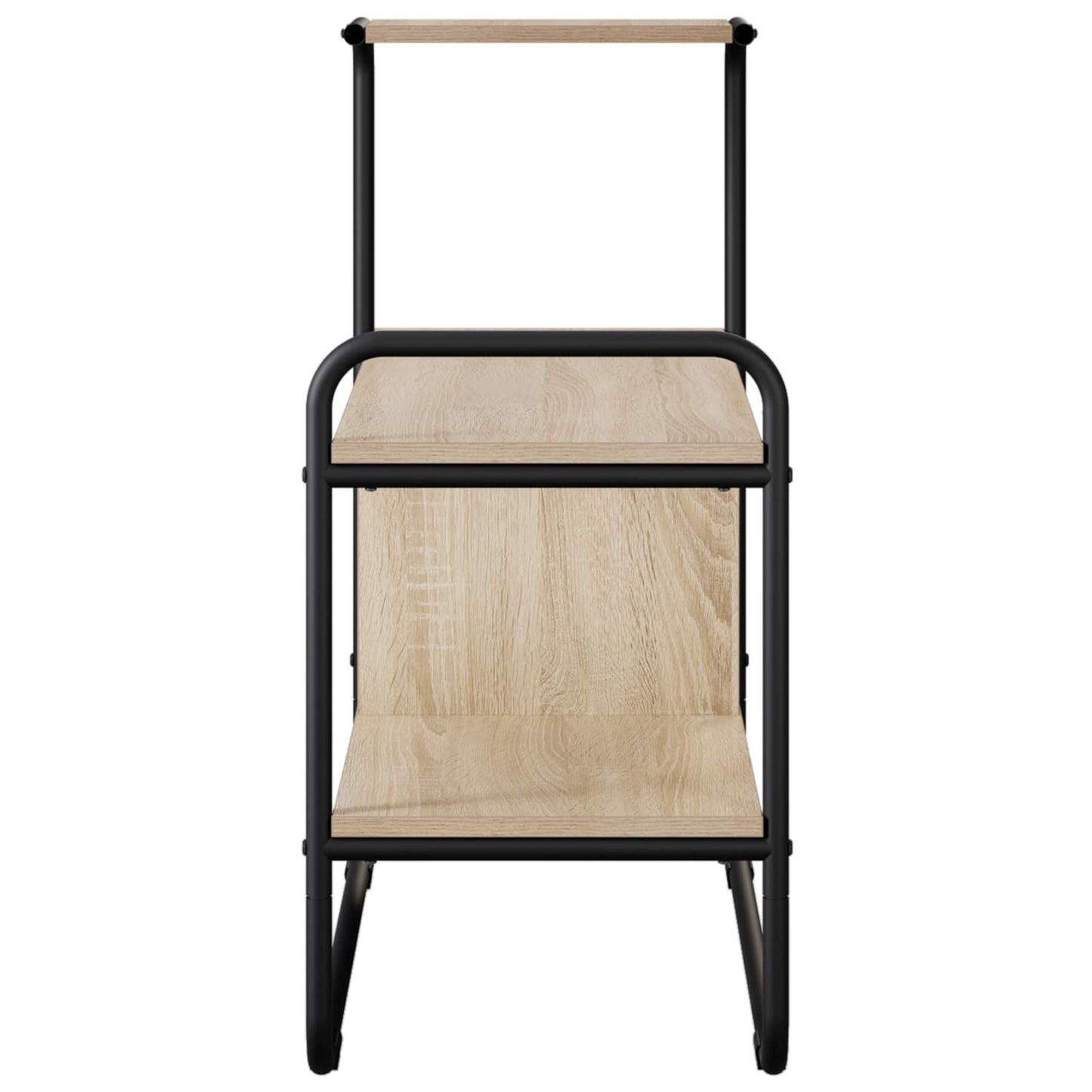 vidaXL Τραπέζι κονσόλας Sonoma Δρυς 80 x 35 x 75 cm Επεξεργασμένο Ξύλο