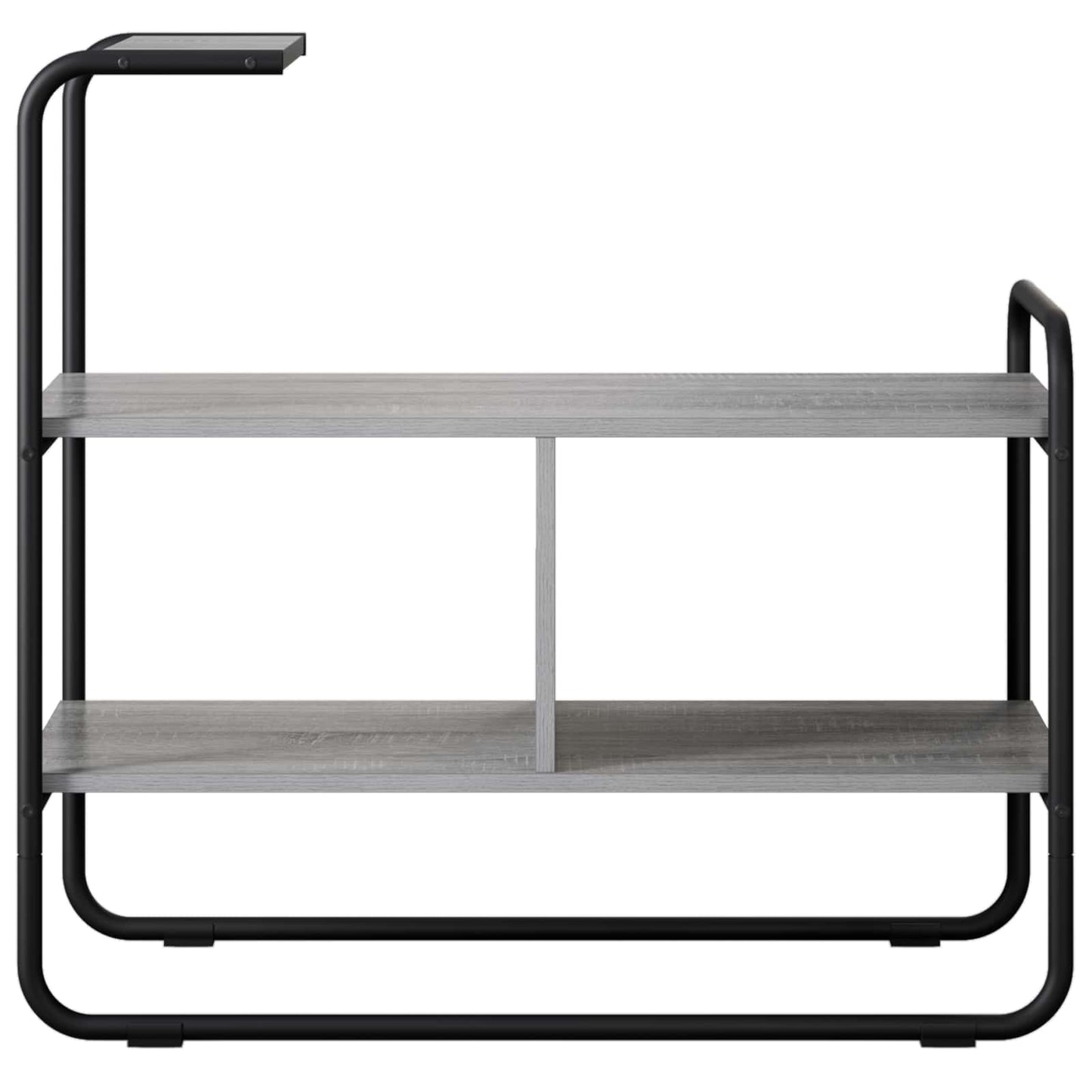 vidaXL Τραπέζι κονσόλας Γκρι Sonoma 80 x 35 x 75 cm Επεξεργασμένο Ξύλο