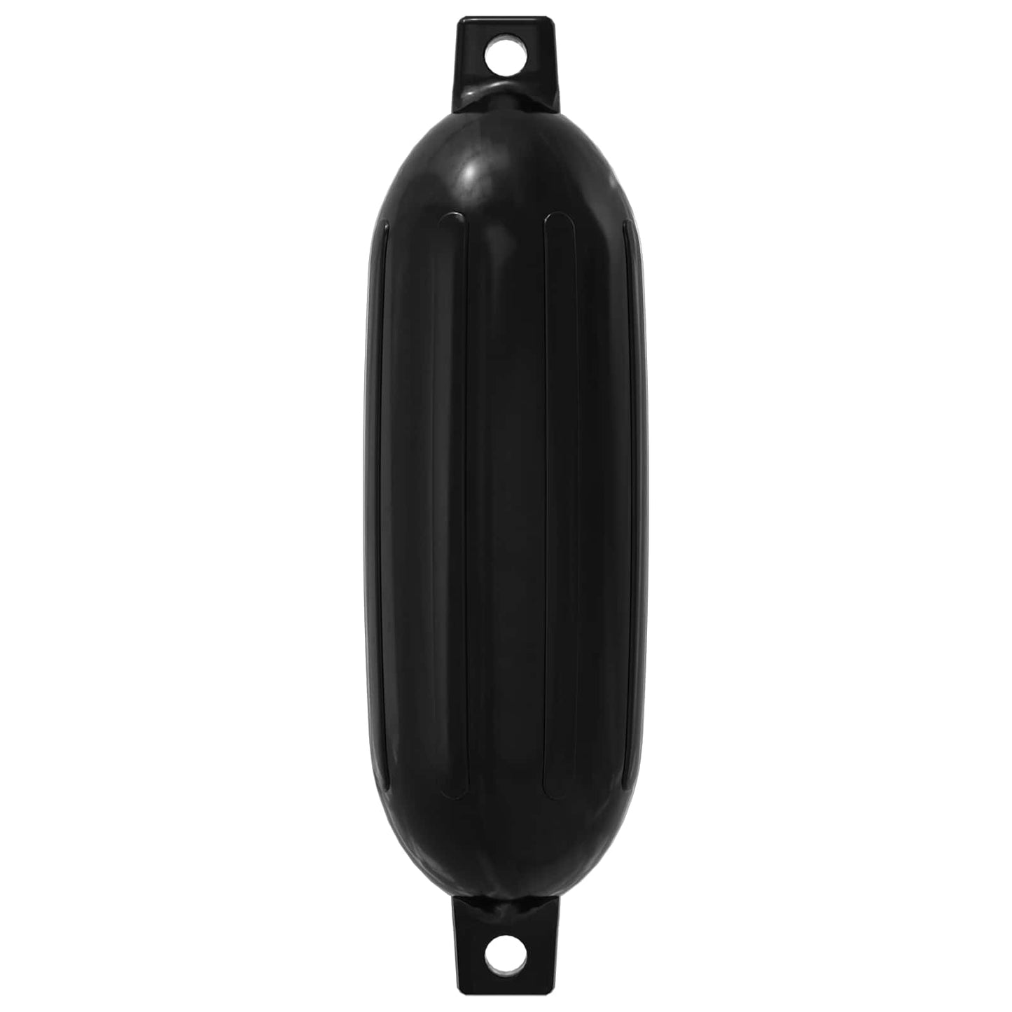 vidaXL Φτερά Σκαφών 2 τμχ. Ø 16 x 58 εκ Μαύρο PVC