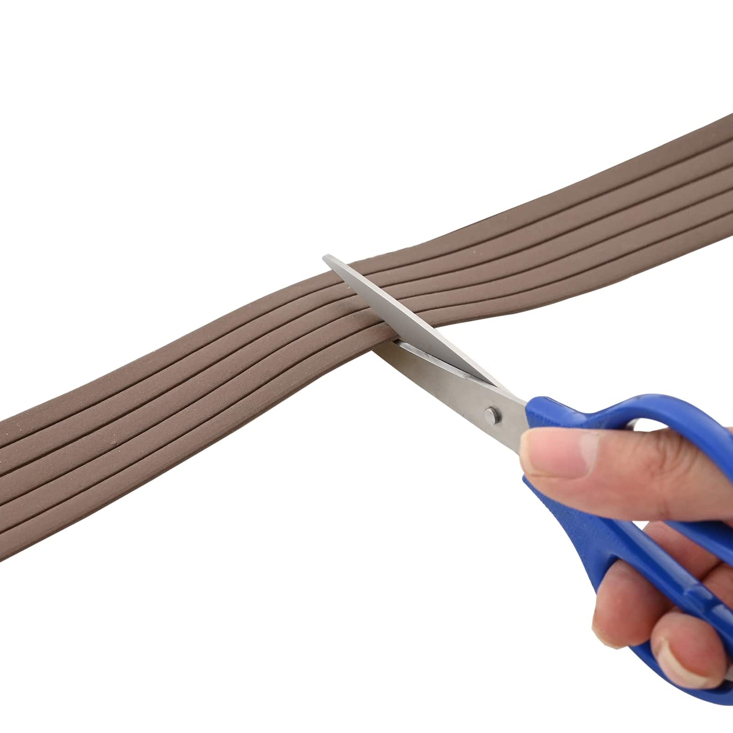 vidaXL Αυτοκόλλητη σφραγίδα παραθύρου Καφέ 8 x 2 mm 12 m EPDM αφρός