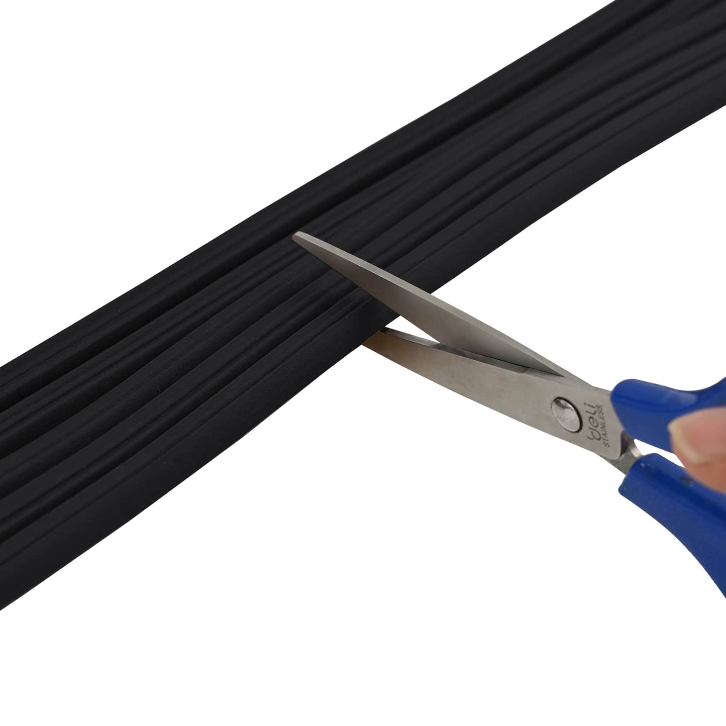 vidaXL Αυτοκόλλητη σφραγίδα παραθύρου Μαύρο 10 x 6 mm 50 m EPDM αφρός