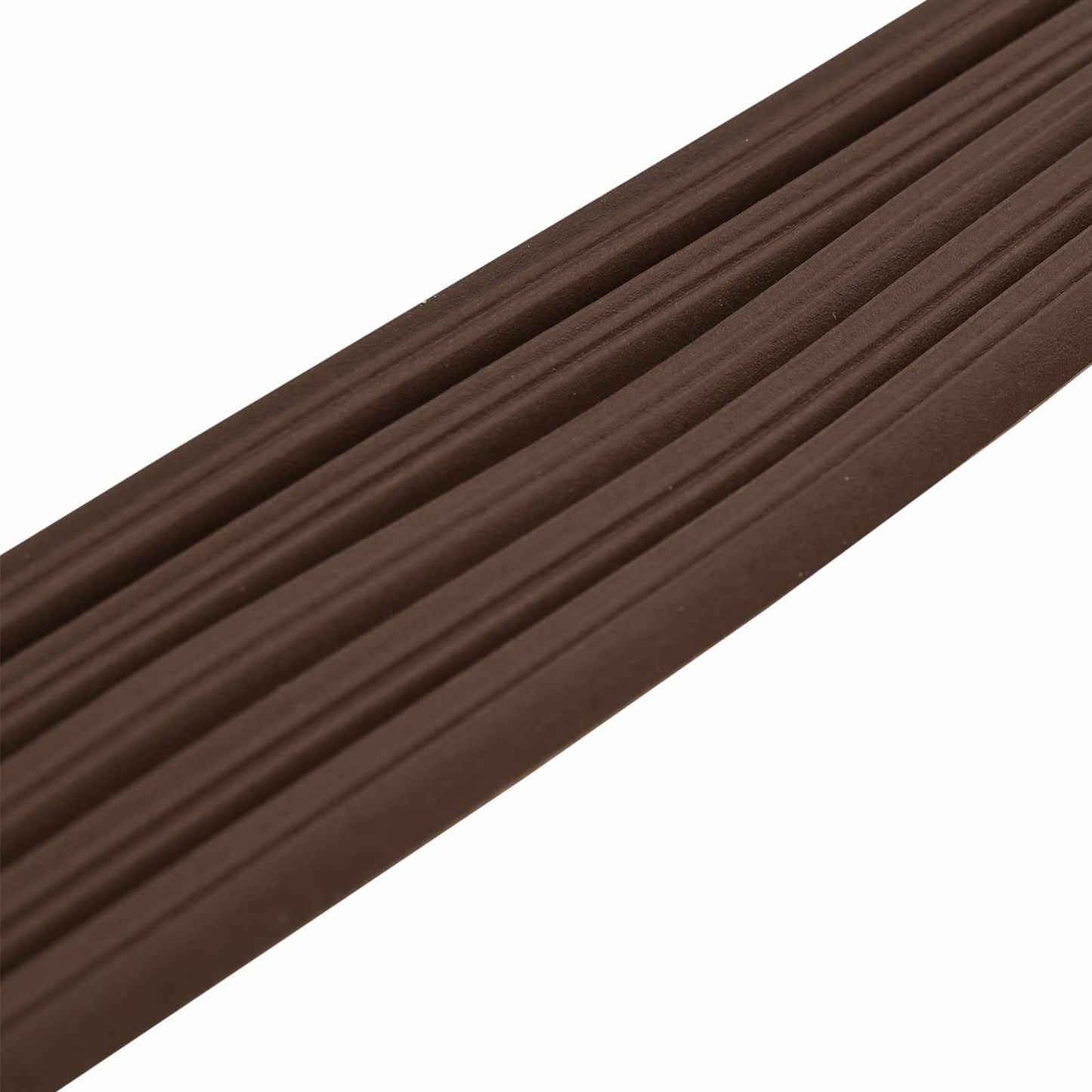 vidaXL Αυτοκόλλητη σφραγίδα παραθύρου Καφέ 10 x 6 mm 50 m EPDM αφρός