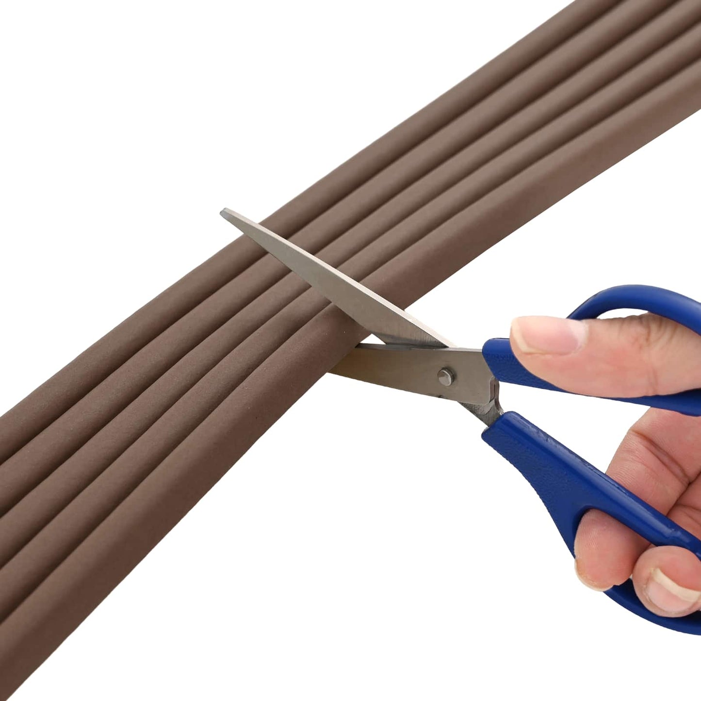 vidaXL Αυτοκόλλητη σφραγίδα παραθύρου Καφέ 14 x 12 mm 25 m EPDM αφρός