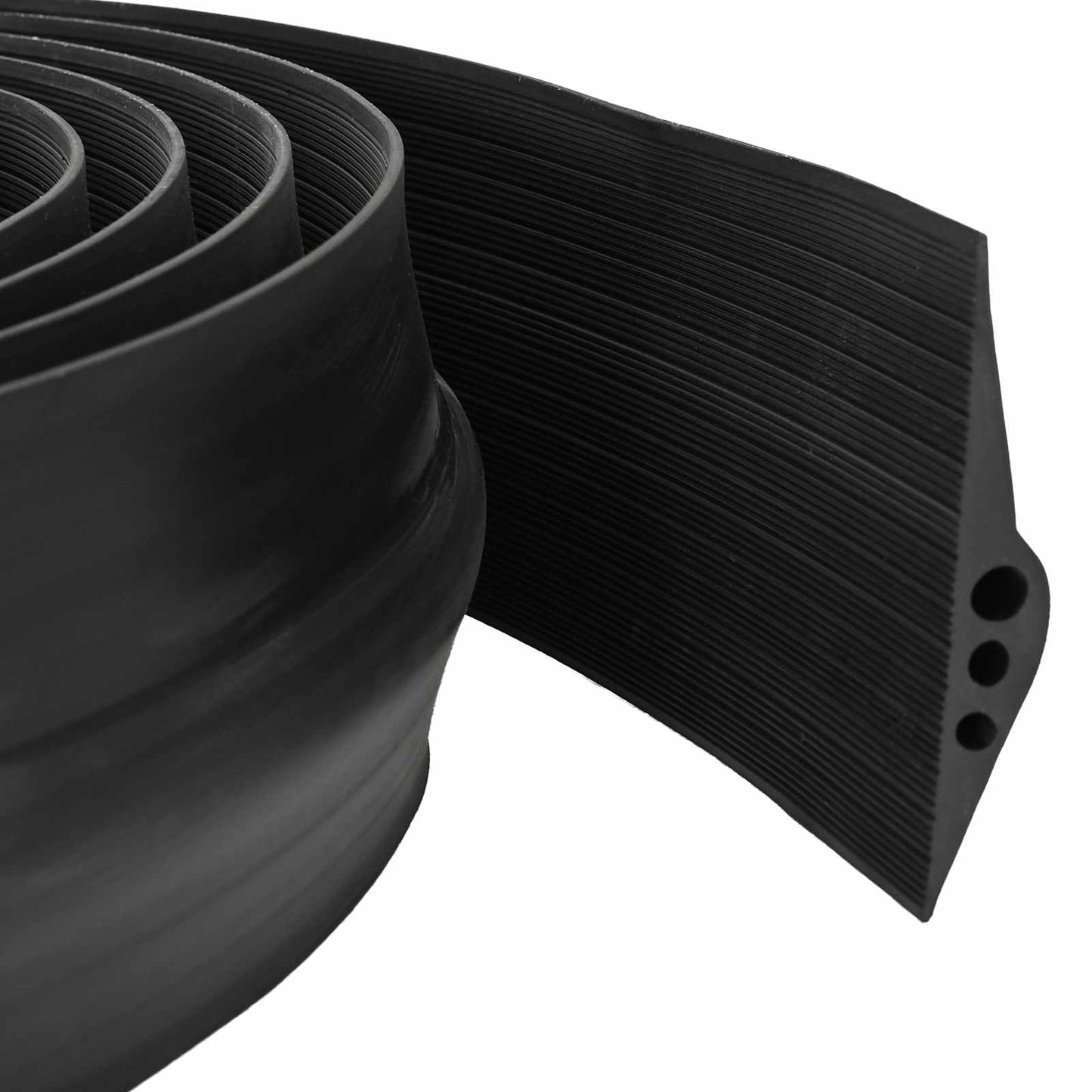 vidaXL Σφραγίδα Δαπέδου Γκαράζ Μαύρο 78 x 14 mm 3,5 m EPDM Καουτσούκ