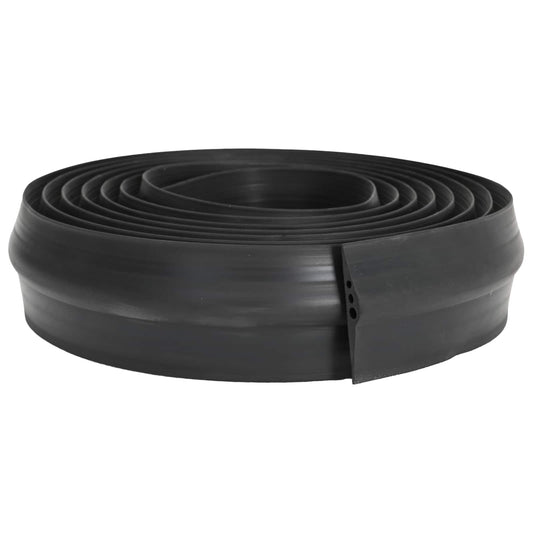 vidaXL Σφραγίδα Δαπέδου Γκαράζ Μαύρο 112 x 20 mm 6 μ EPDM Καουτσούκ