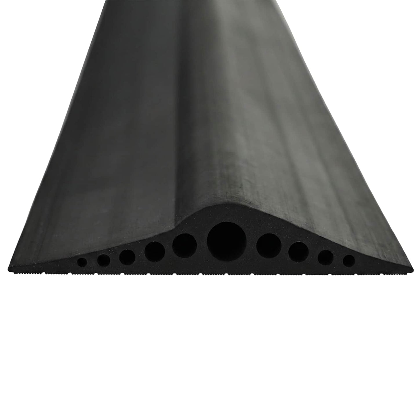 vidaXL Σφραγίδα Δαπέδου Γκαράζ Μαύρο 155 x 28 mm 8 μ EPDM Καουτσούκ