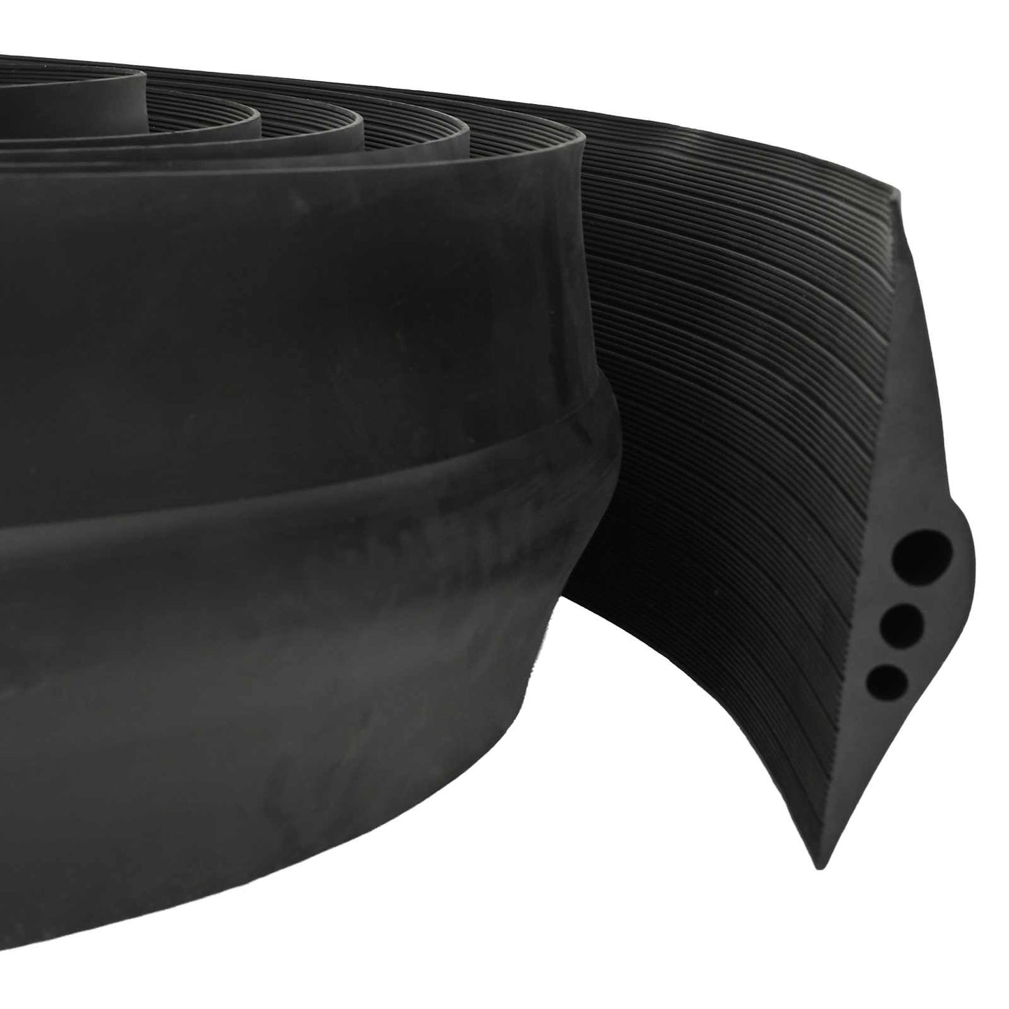vidaXL Σφραγίδα Δαπέδου Γκαράζ Μαύρο 75 x 12 mm 1 μ. EPDM Καουτσούκ