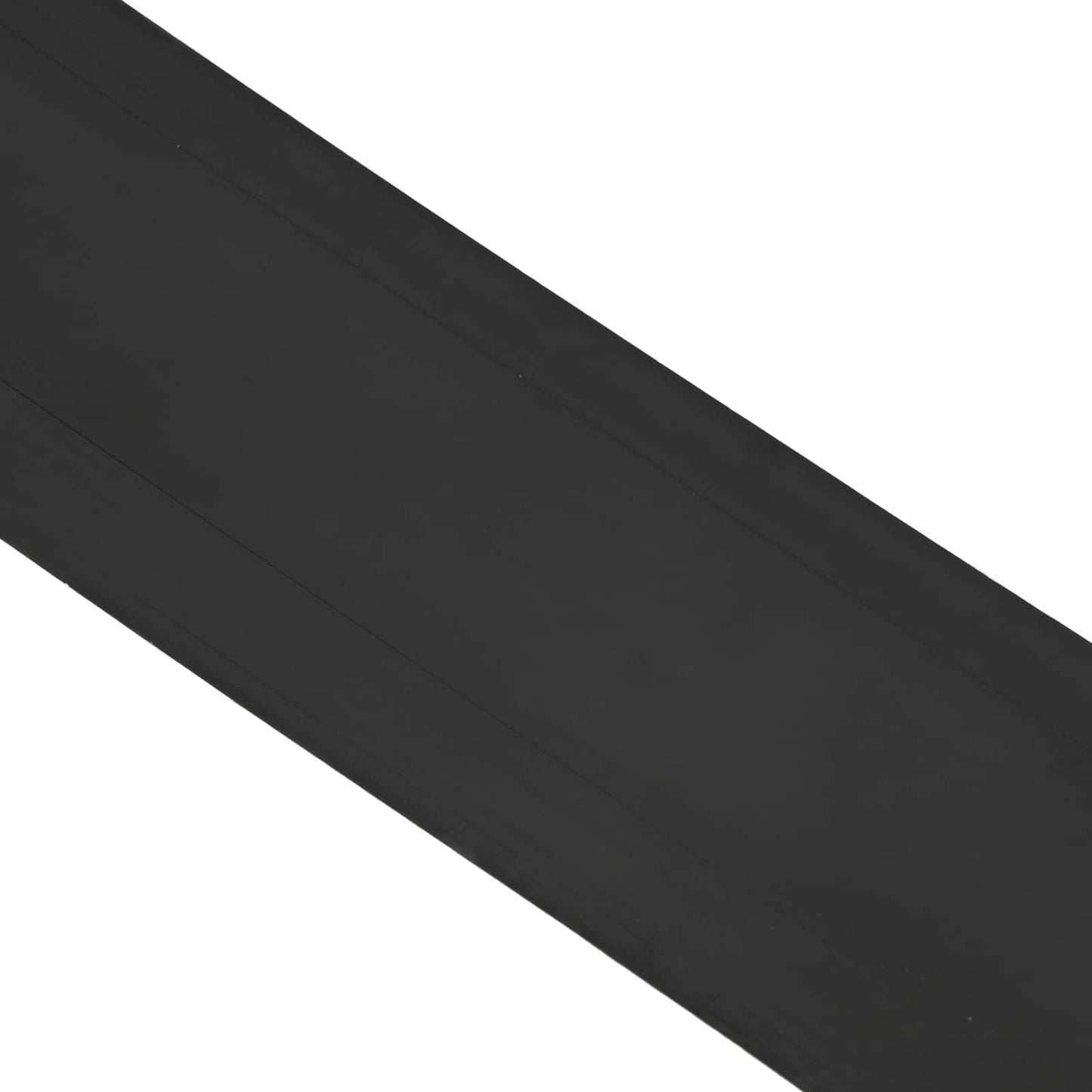 vidaXL Σφράγιση Πόρτας Γκαράζ Μαύρο 52 x 2 mm 2,5 μ PVC