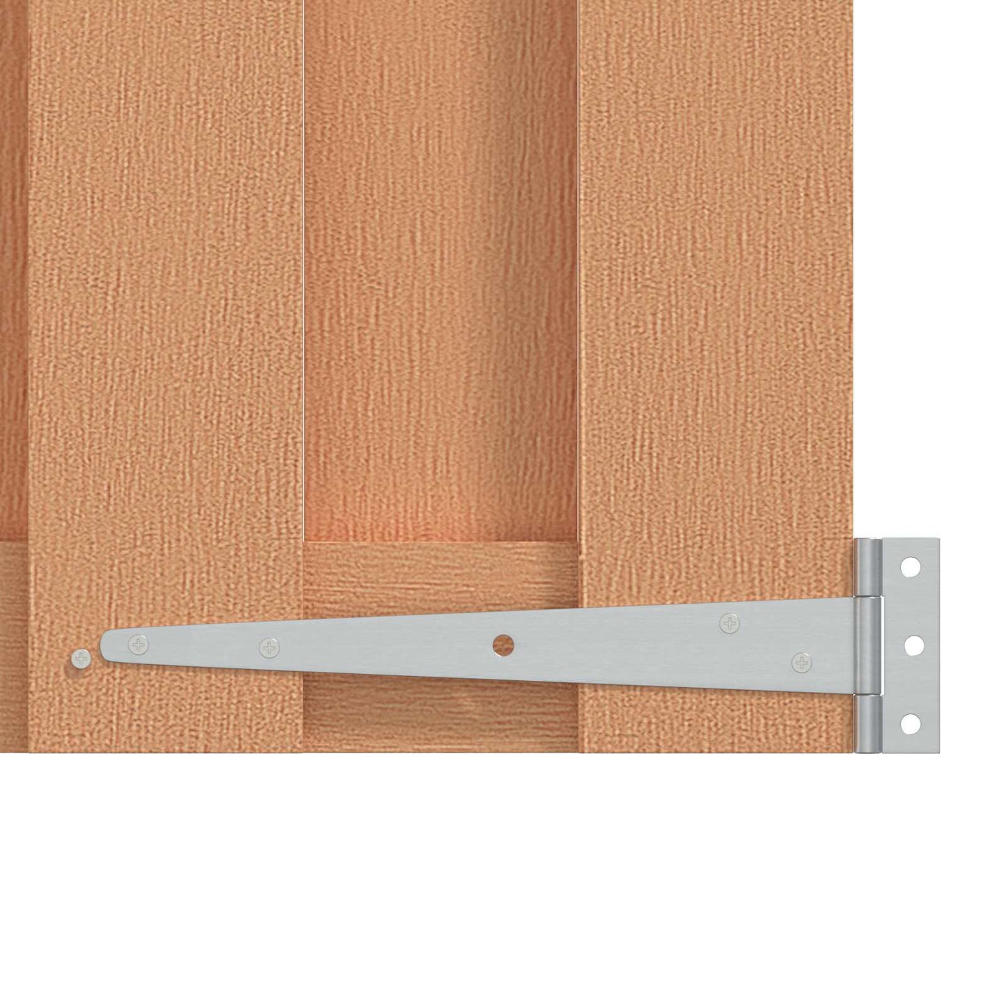 vidaXL Πύλη Κήπου 100 x 180 cm WPC και Αλουμίνιο Καφέ
