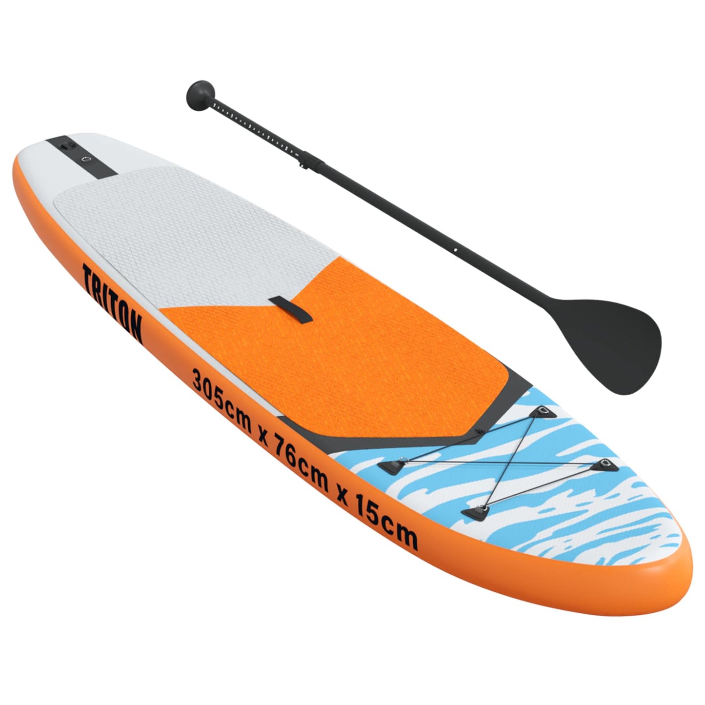 vidaXL Φουσκωτή σανίδα SUP TRITON 305 x 76 x 15 cm Μπλε για
