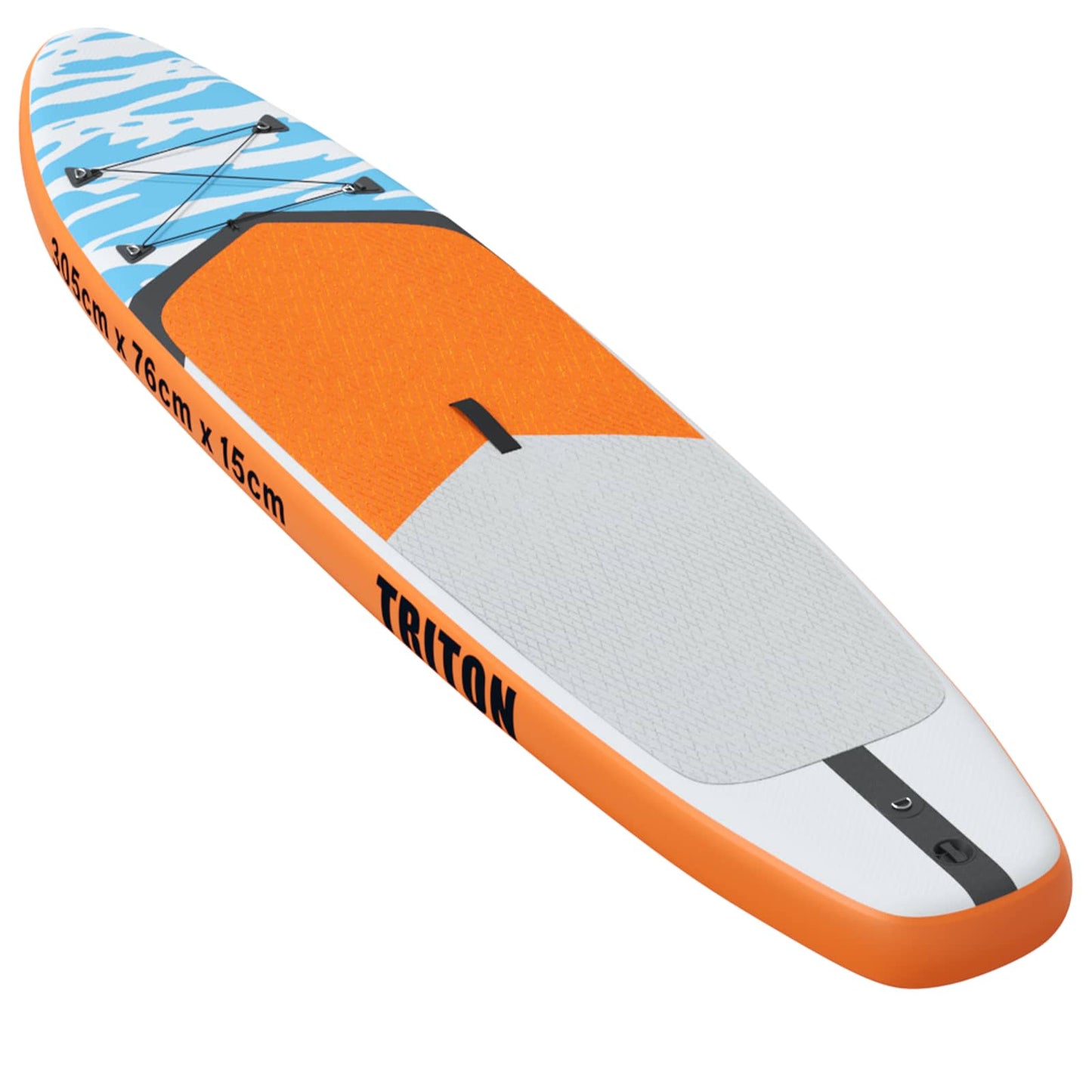 vidaXL Φουσκωτή σανίδα SUP TRITON 305 x 76 x 15 cm Μπλε για