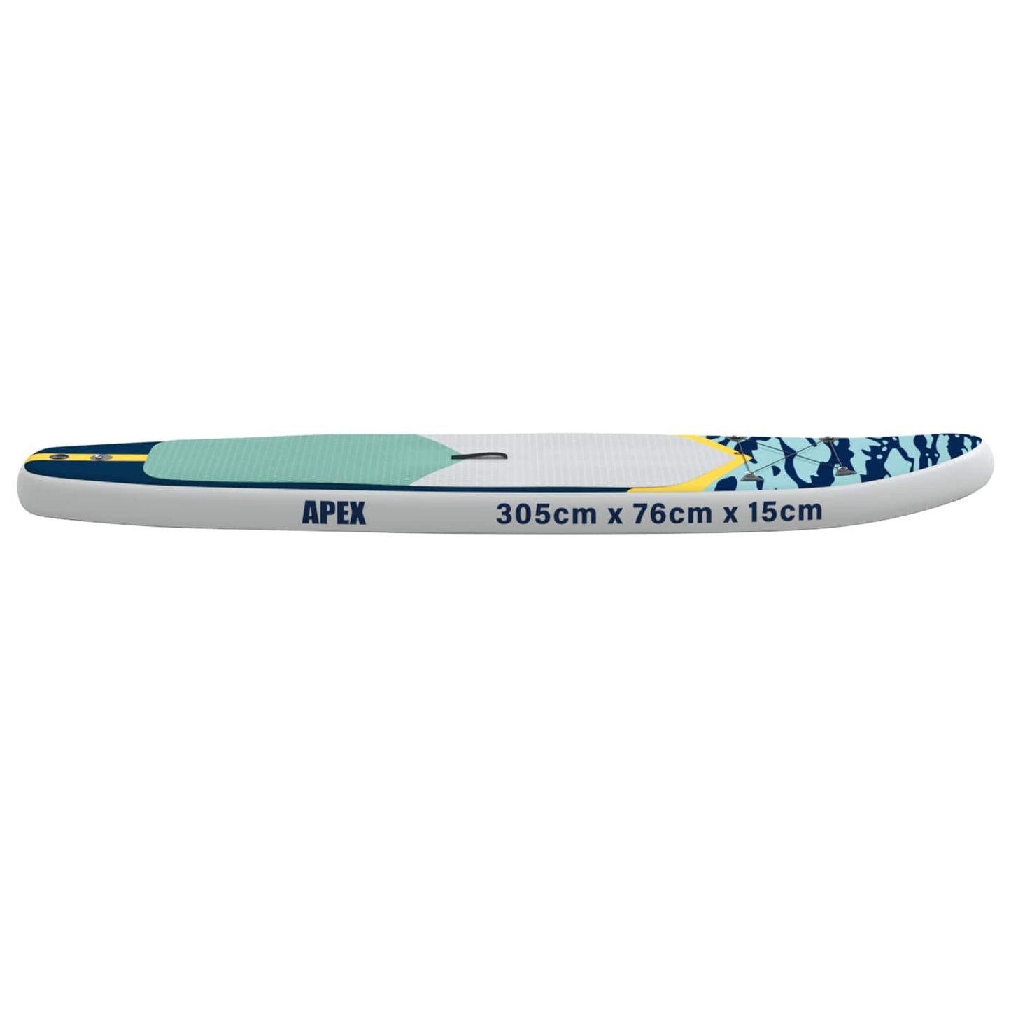 vidaXL Φουσκωτή σανίδα SUP APEX 305 x 76 x 15 cm Μπλε για