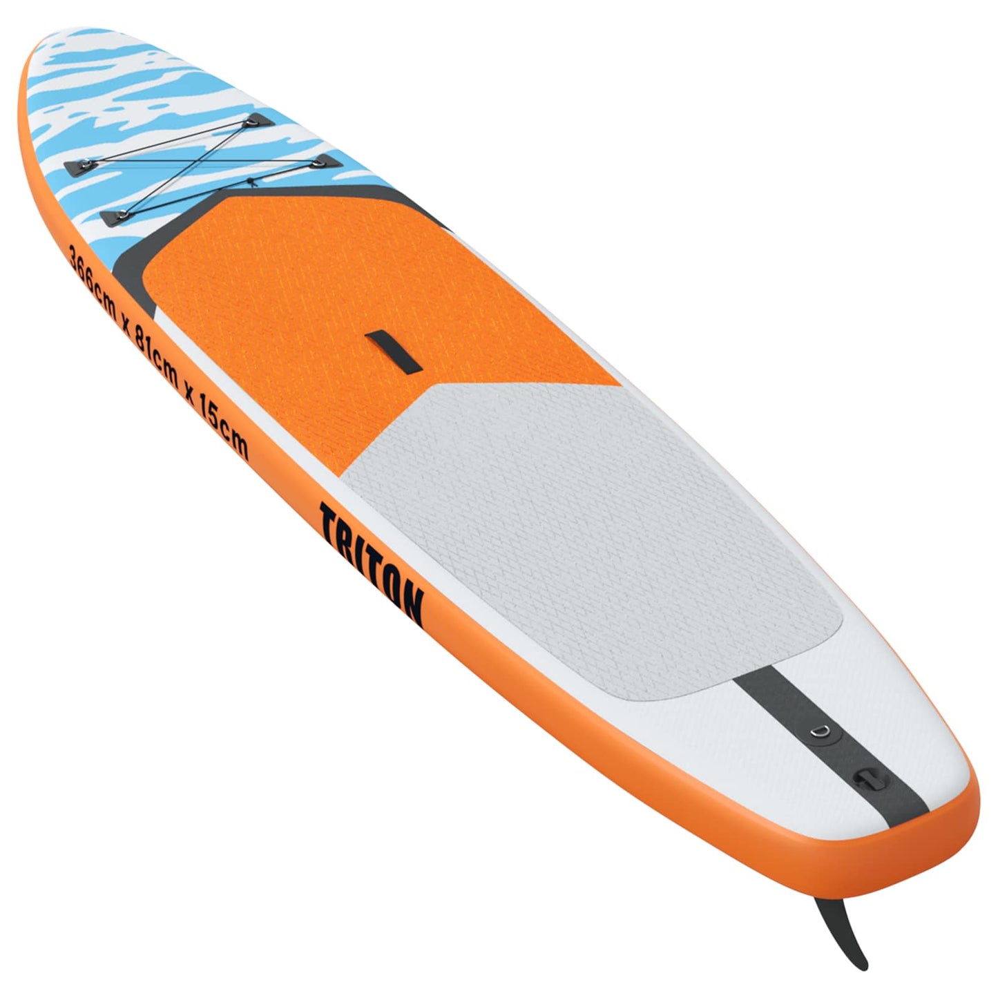 vidaXL Φουσκωτή σανίδα SUP TRITON 366 x 81 x 15 εκ Μπλε για