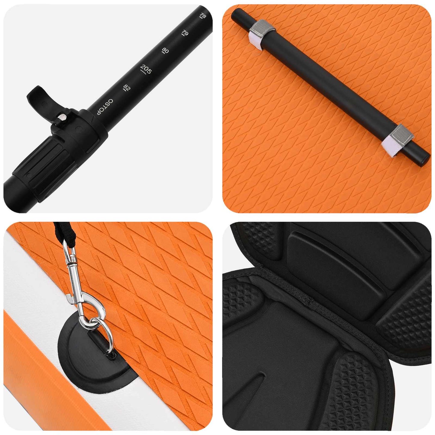 vidaXL SUP Board με κάθισμα 2 σε 1 TRITON 335 x 76 x 15 εκ. Μπλε