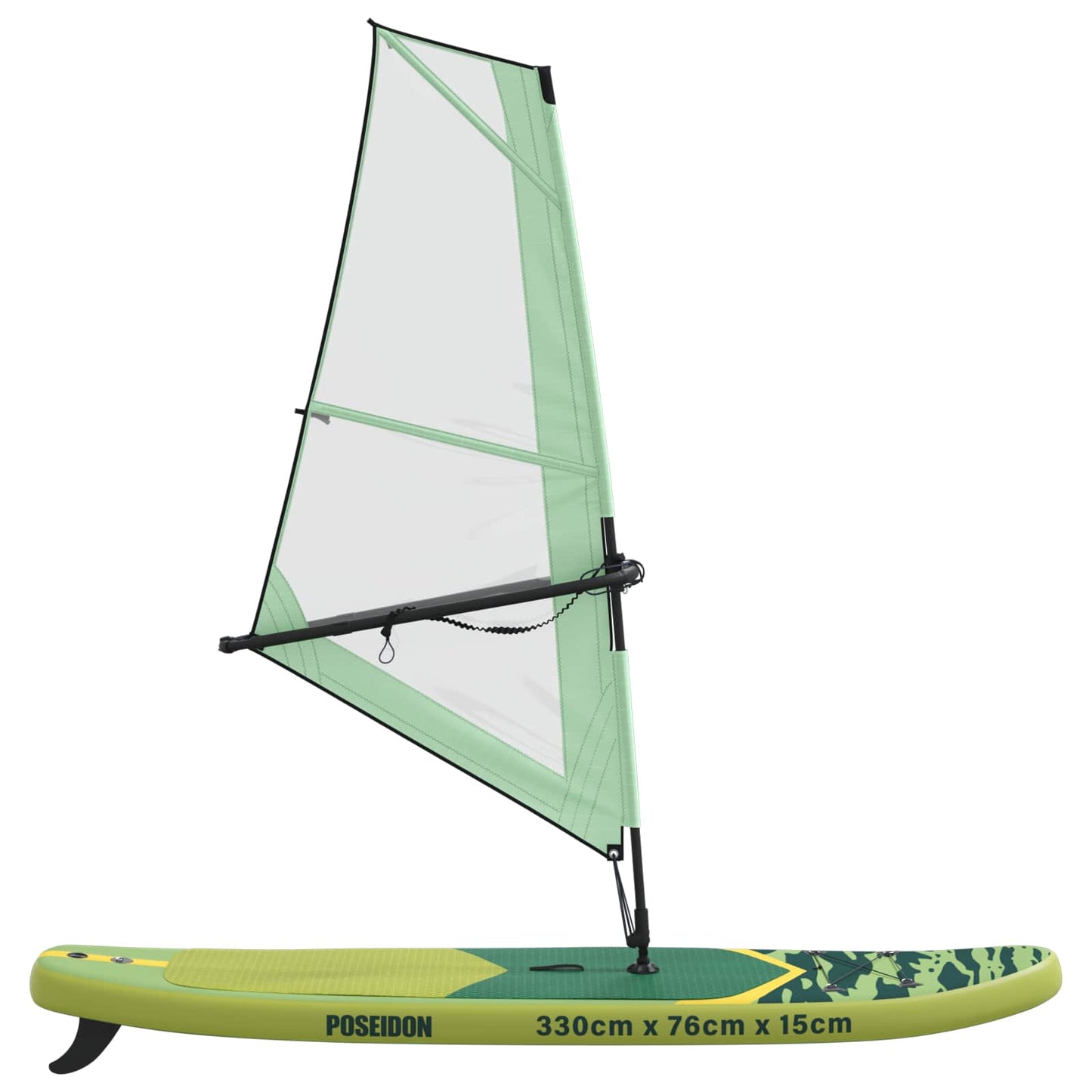 vidaXL Φουσκωτό SUP Board με Ιστιοφορία POSEIDON 330 x 76 x 15 εκ