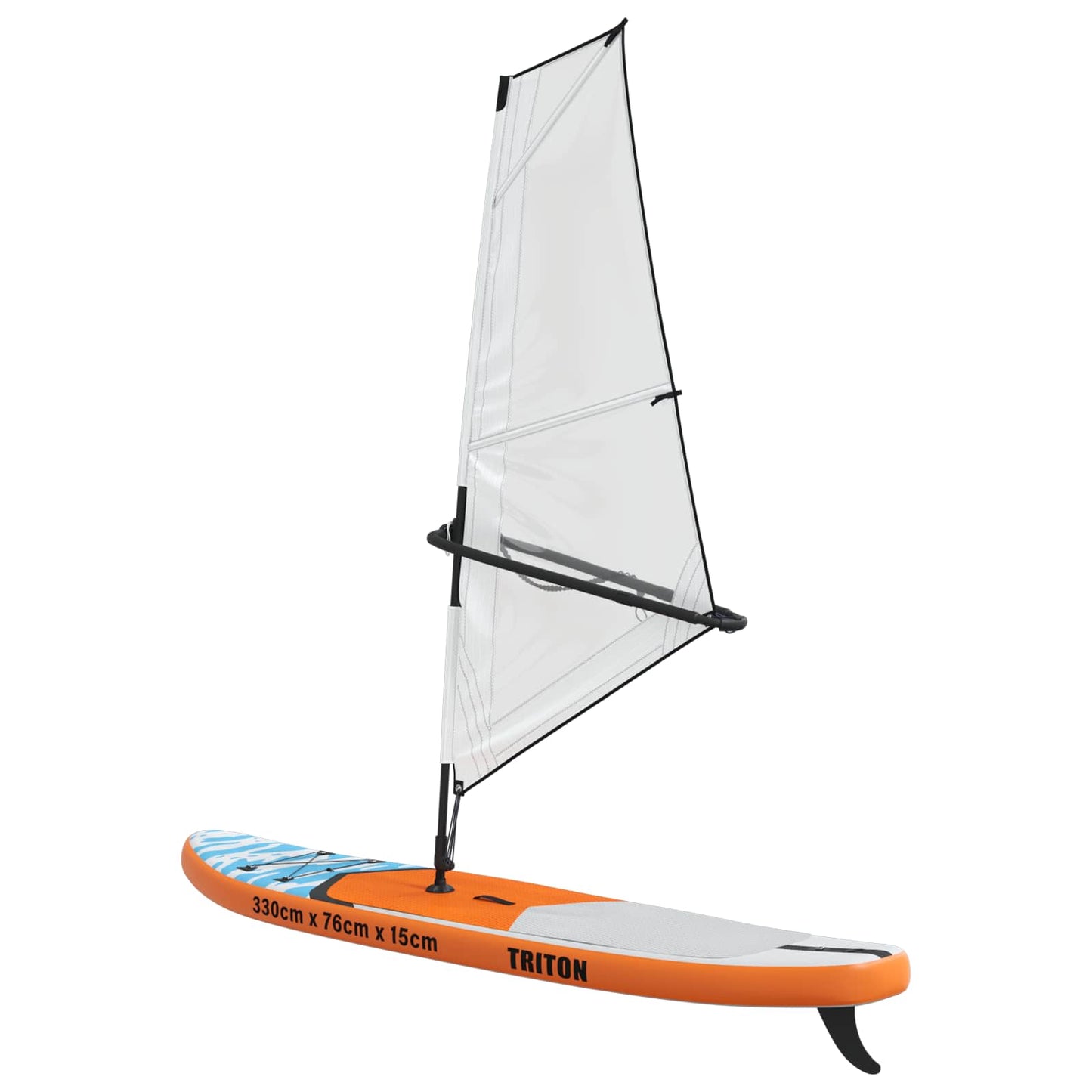 vidaXL Φουσκωτό SUP Board με Ιστιοφορία TRITON 330 x 76 x 15 εκ Μπλε