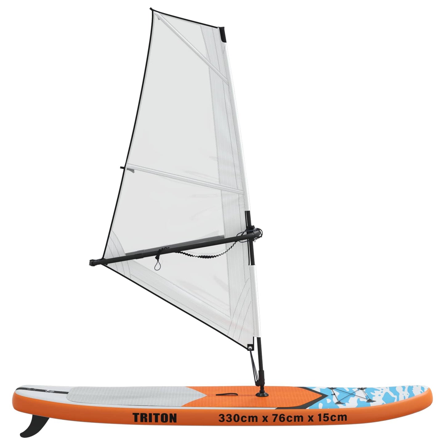 vidaXL Φουσκωτό SUP Board με Ιστιοφορία TRITON 330 x 76 x 15 εκ Μπλε