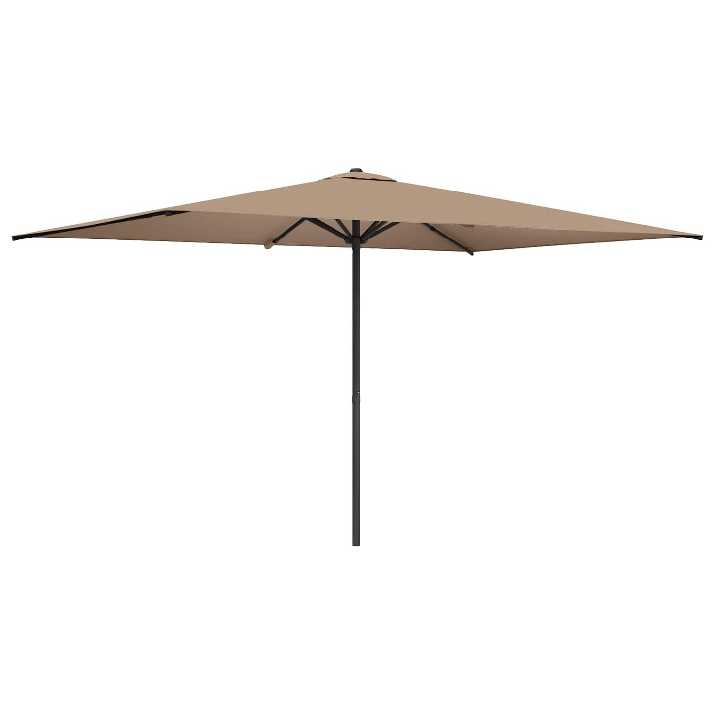vidaXL Ομπρέλα Κήπου 200 x 300 cm Πολυεστέρας Ορθογώνιος Taupe