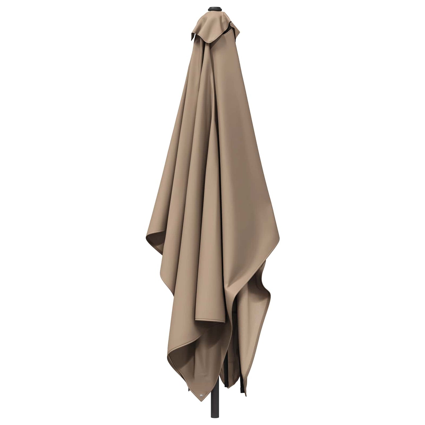 vidaXL Ομπρέλα Κήπου 200 x 300 cm Πολυεστέρας Ορθογώνιος Taupe