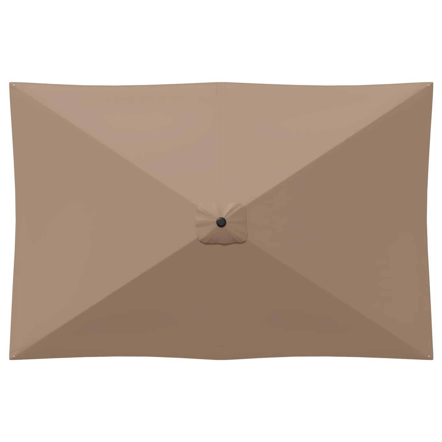 vidaXL Ομπρέλα Κήπου 200 x 300 cm Πολυεστέρας Ορθογώνιος Taupe