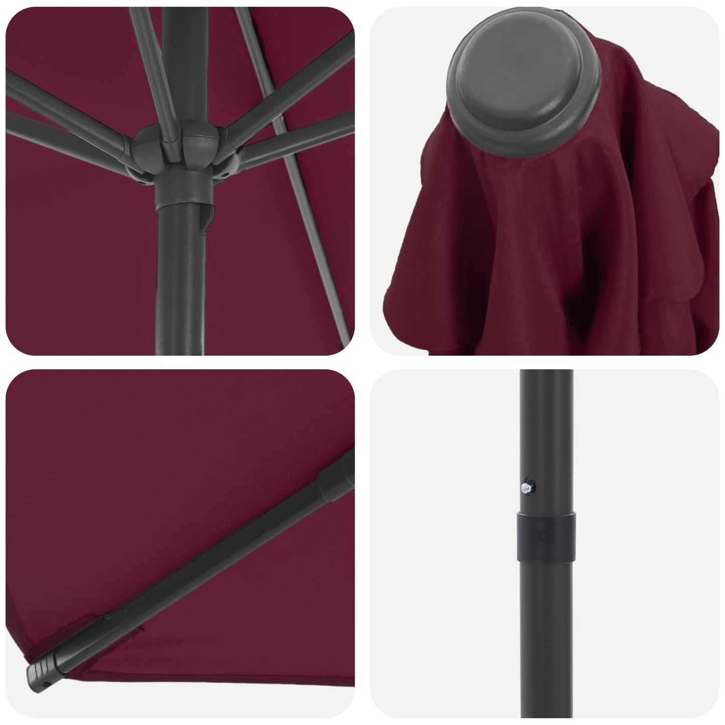 vidaXL Ομπρέλα Κήπου 200 x 300 cm Πολυεστέρας Ορθογώνιος
