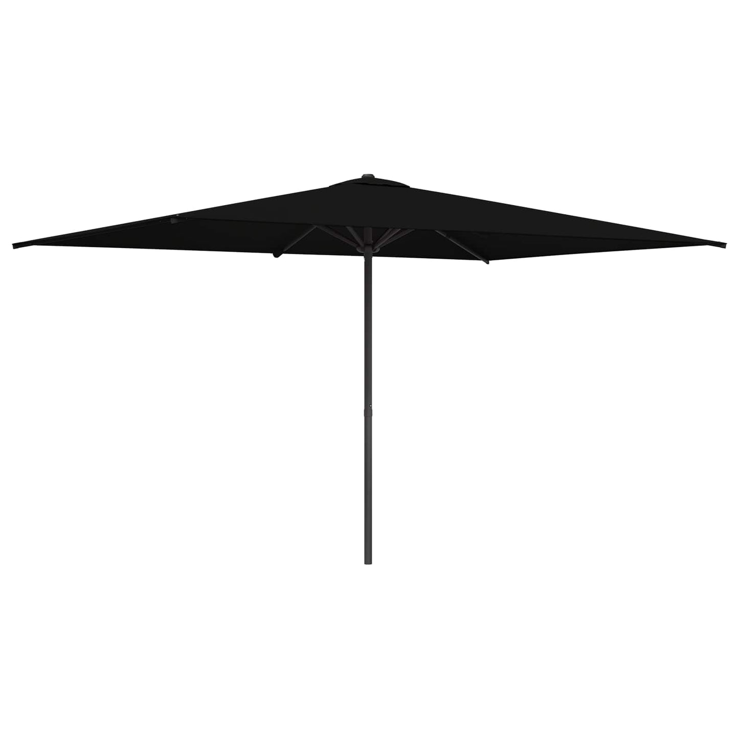 vidaXL Ομπρέλα Κήπου 200 x 300 cm Πολυεστέρας Ορθογώνιος Μαύρο