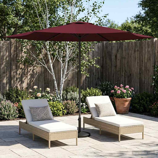 vidaXL Ομπρέλα Κήπου 300 x 300 cm Πολυεστέρας Ορθογώνιος