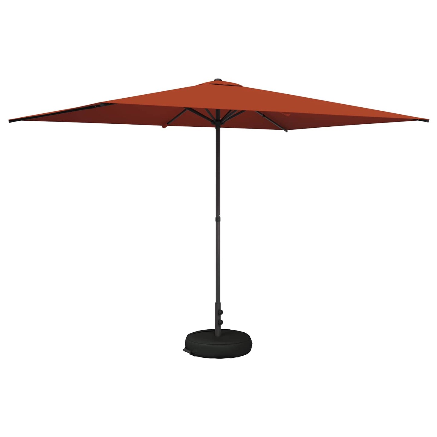 vidaXL Ομπρέλα Κήπου με Βάση 200 x 300 cm Πολυεστέρας Ορθογώνιος