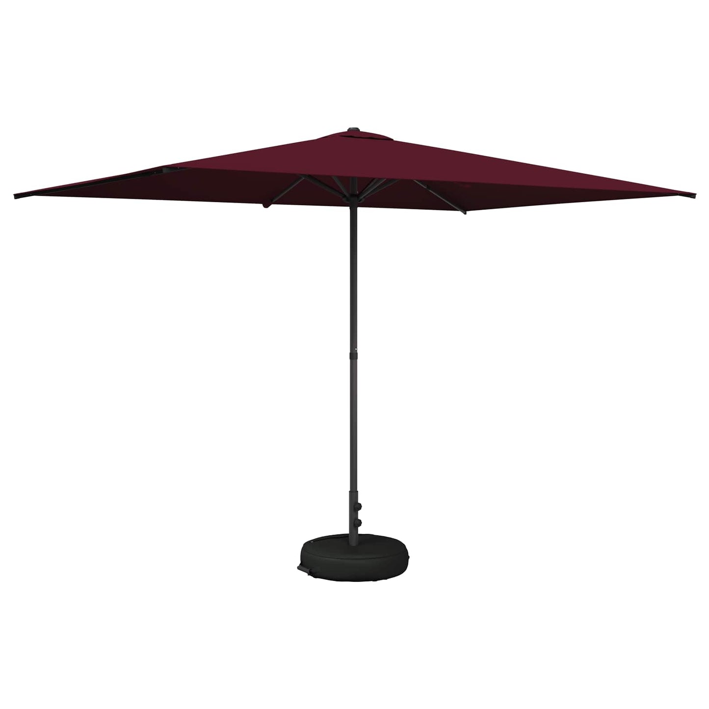 vidaXL Ομπρέλα Κήπου με Βάση 200 x 300 cm Πολυεστέρας Ορθογώνιος
