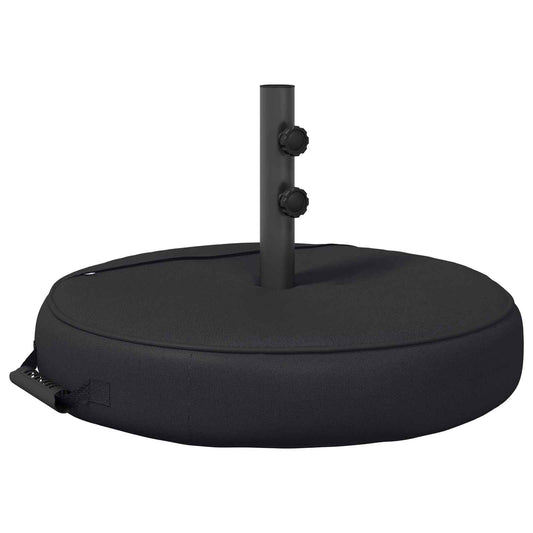 vidaXL Βάση ομπρέλας βεράντας 53 x 53 x 40 cm Ατσάλι Μαύρο