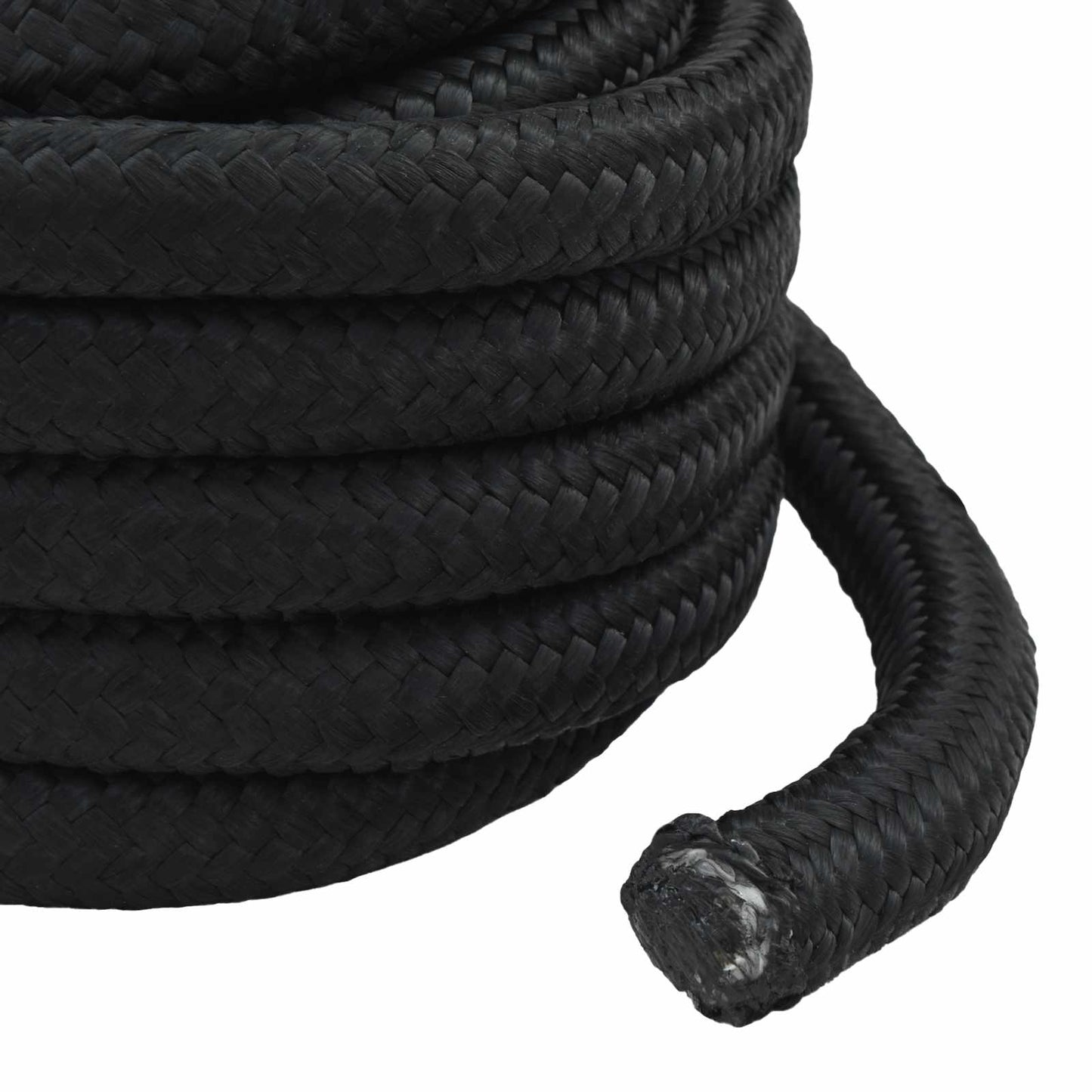 vidaXL Σχοινί Boat 4 mm 25 m Μαύρο