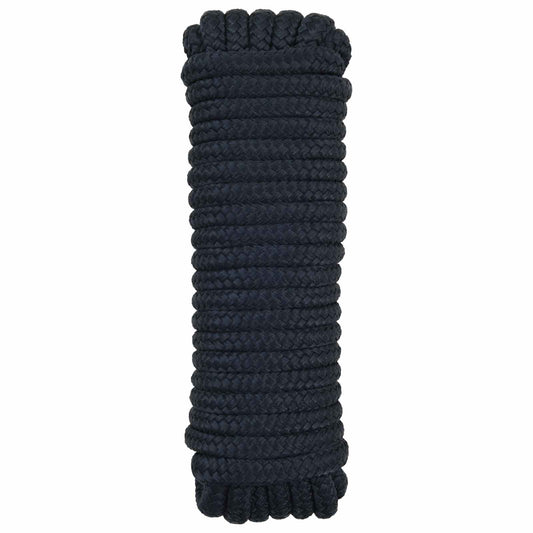 vidaXL Σχοινί Boat 12 mm 12 m Βασιλικό Μπλε Πολυεστέρας