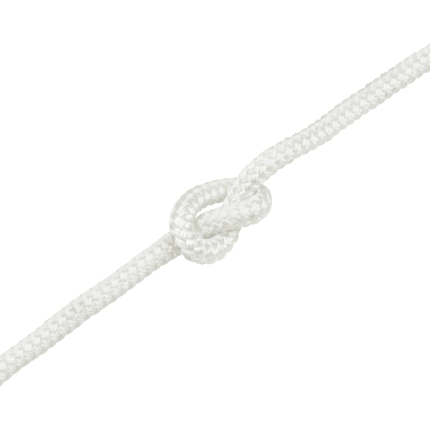vidaXL Σχοινί Boat 10 mm 12 m Λευκό Πολυεστέρας