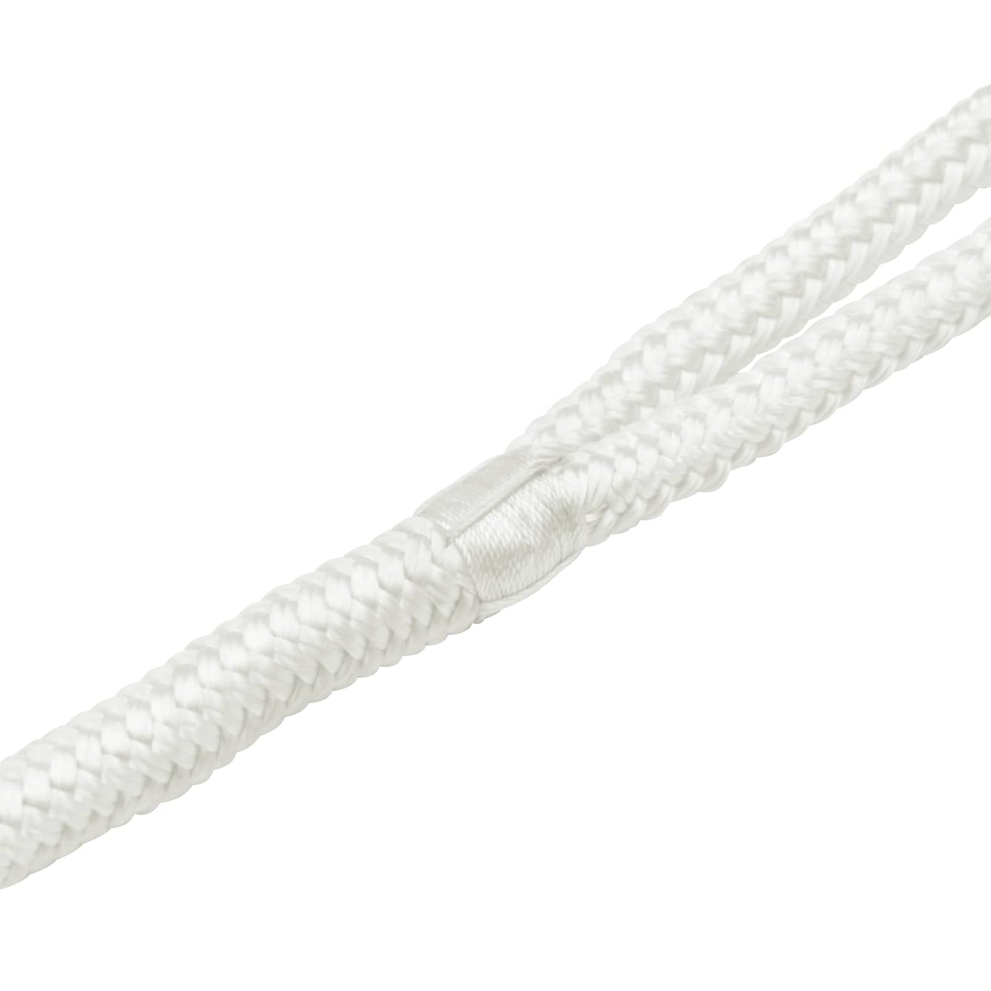 vidaXL Σχοινί Boat 10 mm 12 m Λευκό Πολυεστέρας