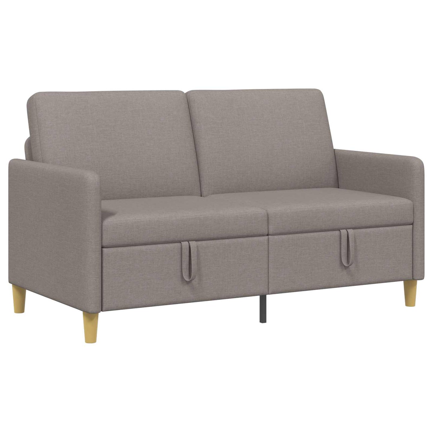 vidaXL Καναπές με Αποθήκευση Taupe 152 x 78 x 87 εκ Πολυεστέρας