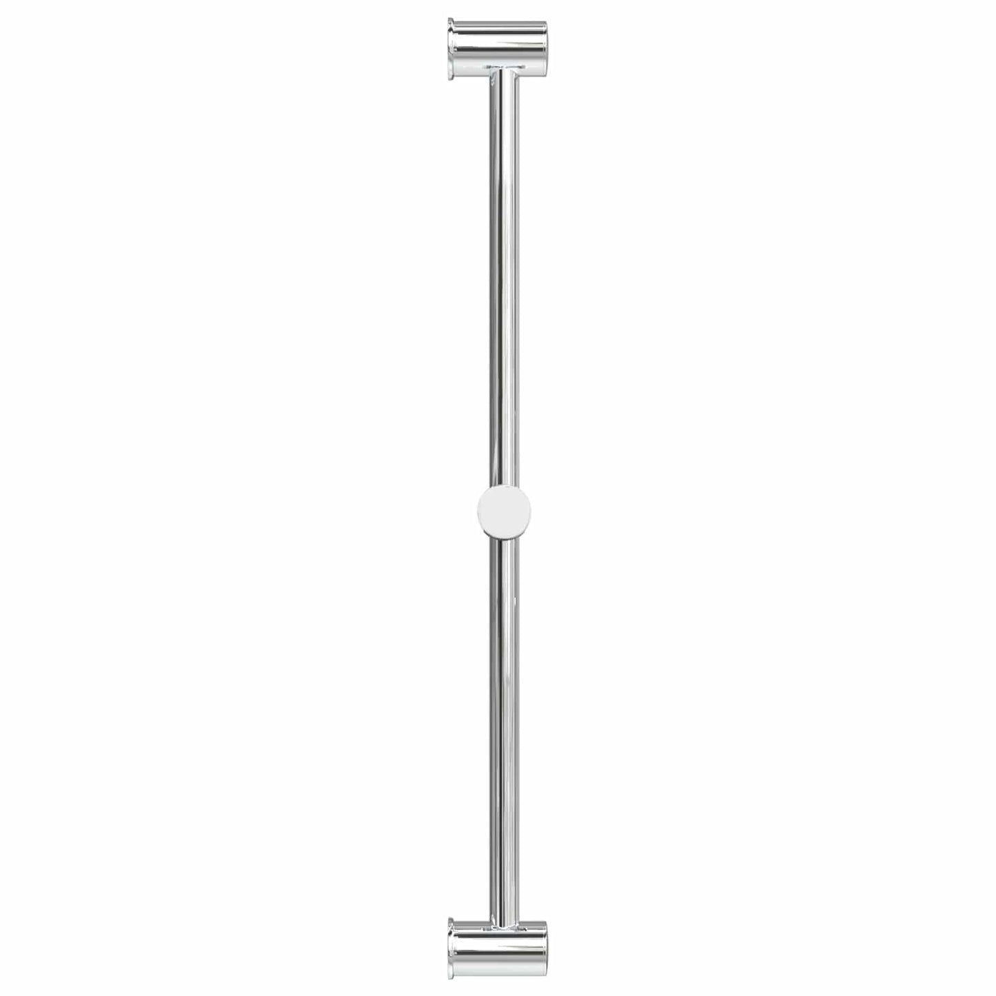 vidaXL Βάση Κεφαλής Ντους Χρωμέ 71 cm Ανοξείδωτο Ατσάλι