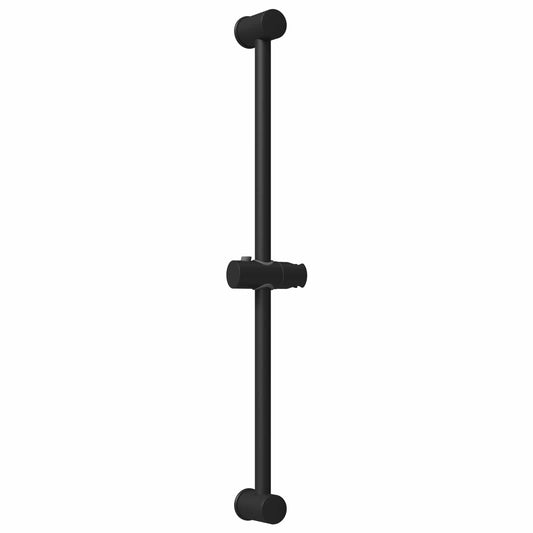 vidaXL Βάση Κεφαλής Ντους Μαύρο 71 cm Ανοξείδωτο Ατσάλι