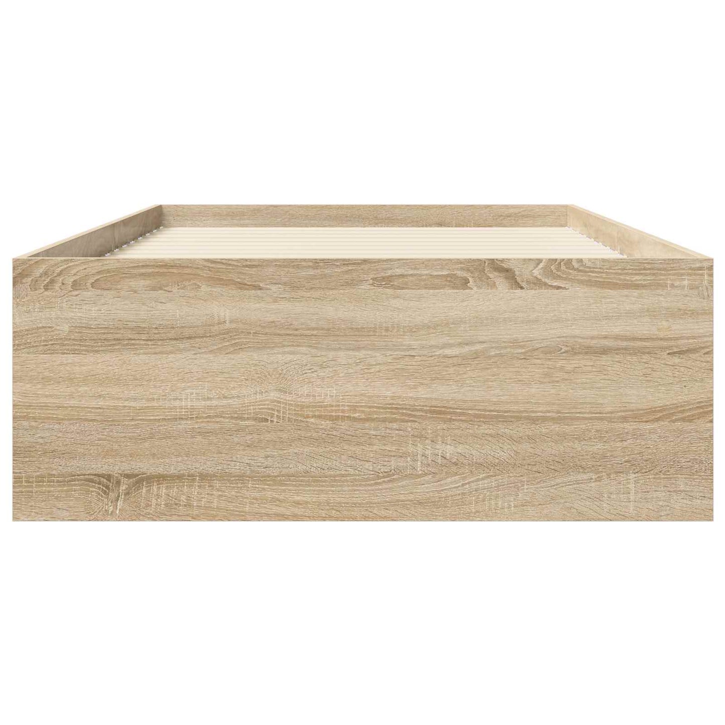 vidaXL Σκελετός κρεβατιού με αποθήκευση Sonoma Δρυς 80 x 200 cm
