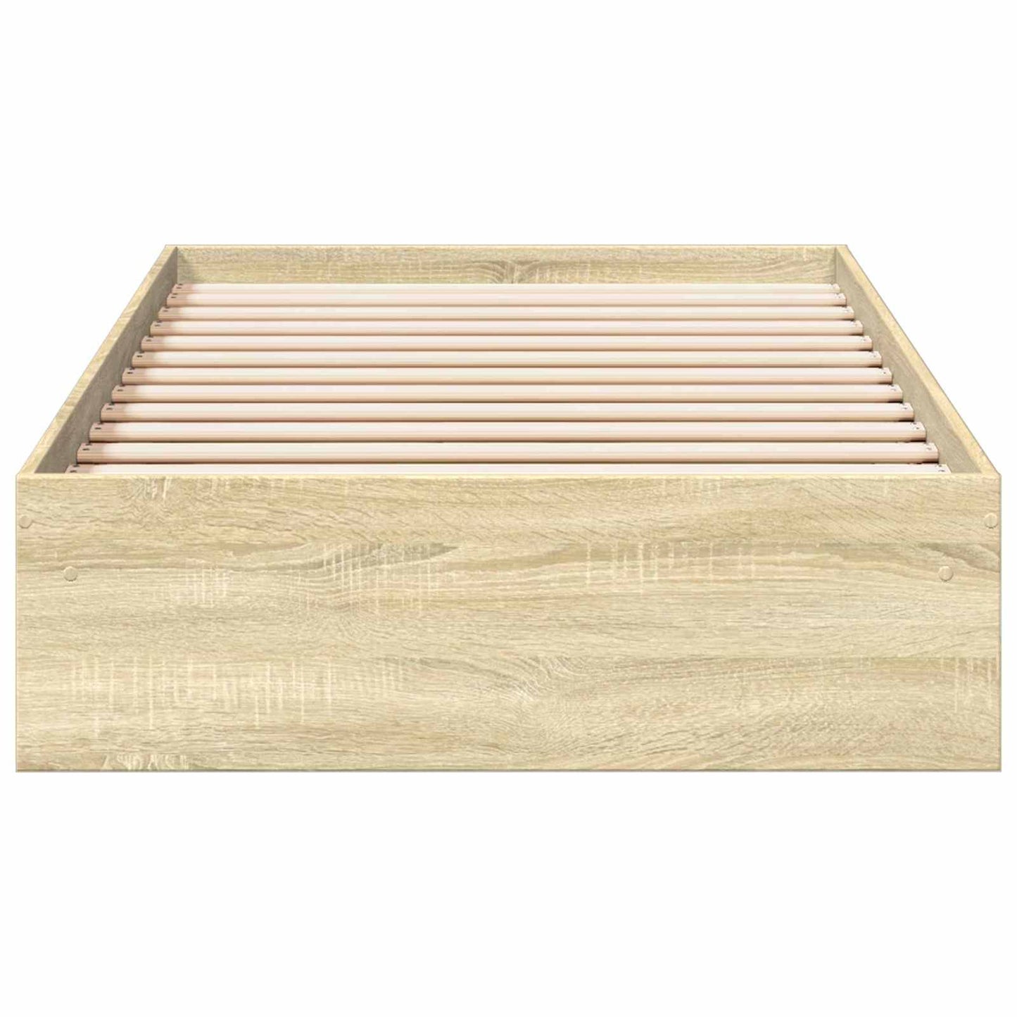 vidaXL Σκελετός κρεβατιού με αποθήκευση Sonoma Δρυς 80 x 200 cm