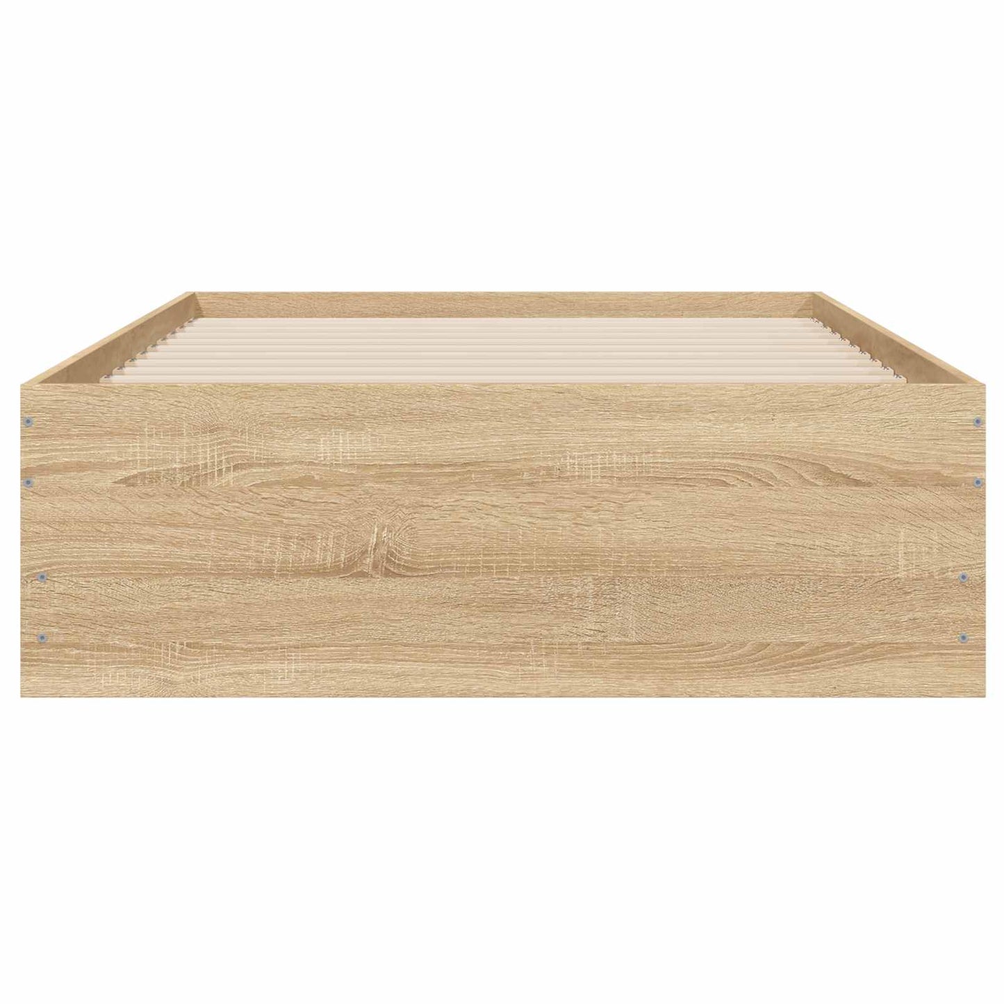 vidaXL Σκελετός κρεβατιού με αποθήκευση Sonoma Δρυς 80 x 200 cm