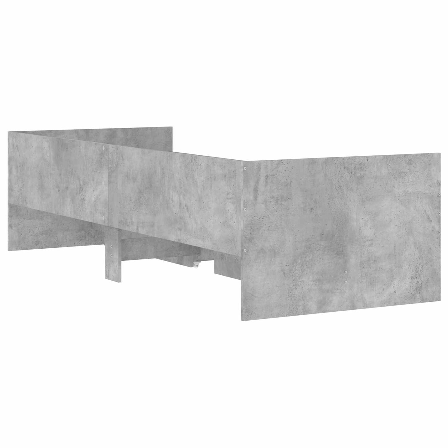 vidaXL Σκελετός κρεβατιού με αποθήκευση Γκρι Sonoma 80 x 200 cm