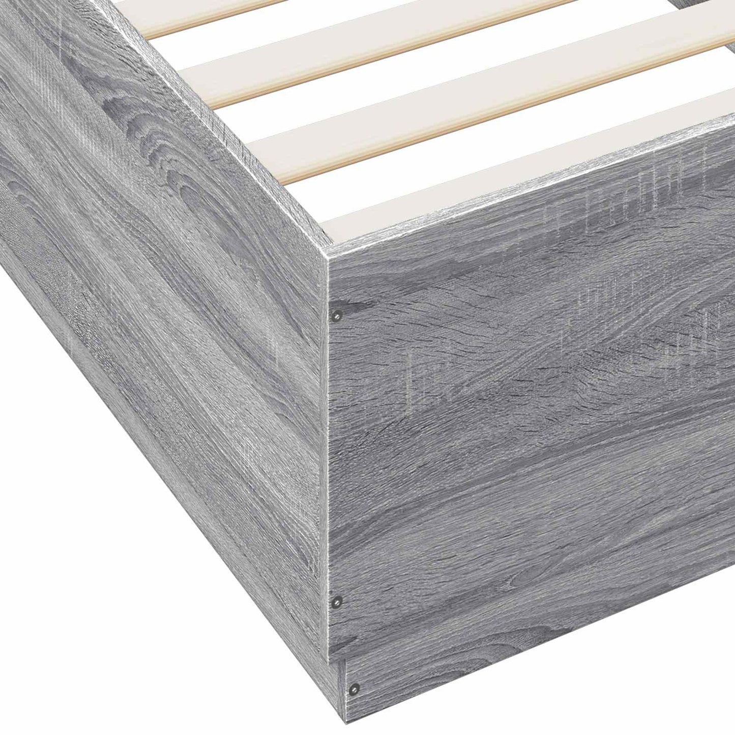 vidaXL Σκελετός Κρεβατιού Γκρι Sonoma 80 x 200 cm Επεξεργασμένο Ξύλο