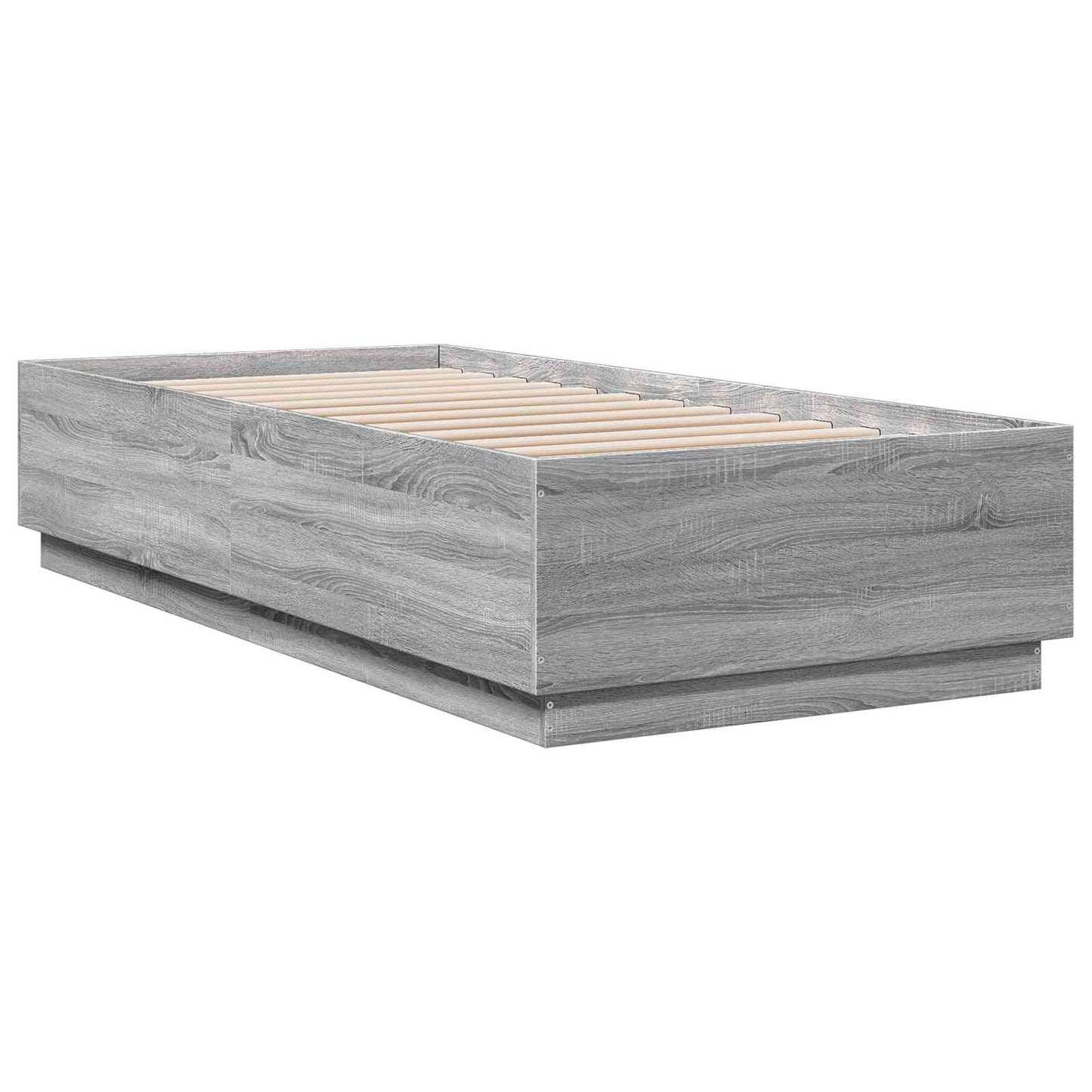 vidaXL Σκελετός Κρεβατιού Γκρι Sonoma 80 x 200 cm Επεξεργασμένο Ξύλο