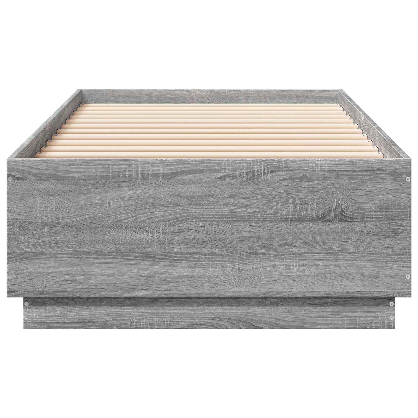 vidaXL Σκελετός Κρεβατιού Γκρι Sonoma 80 x 200 cm Επεξεργασμένο Ξύλο