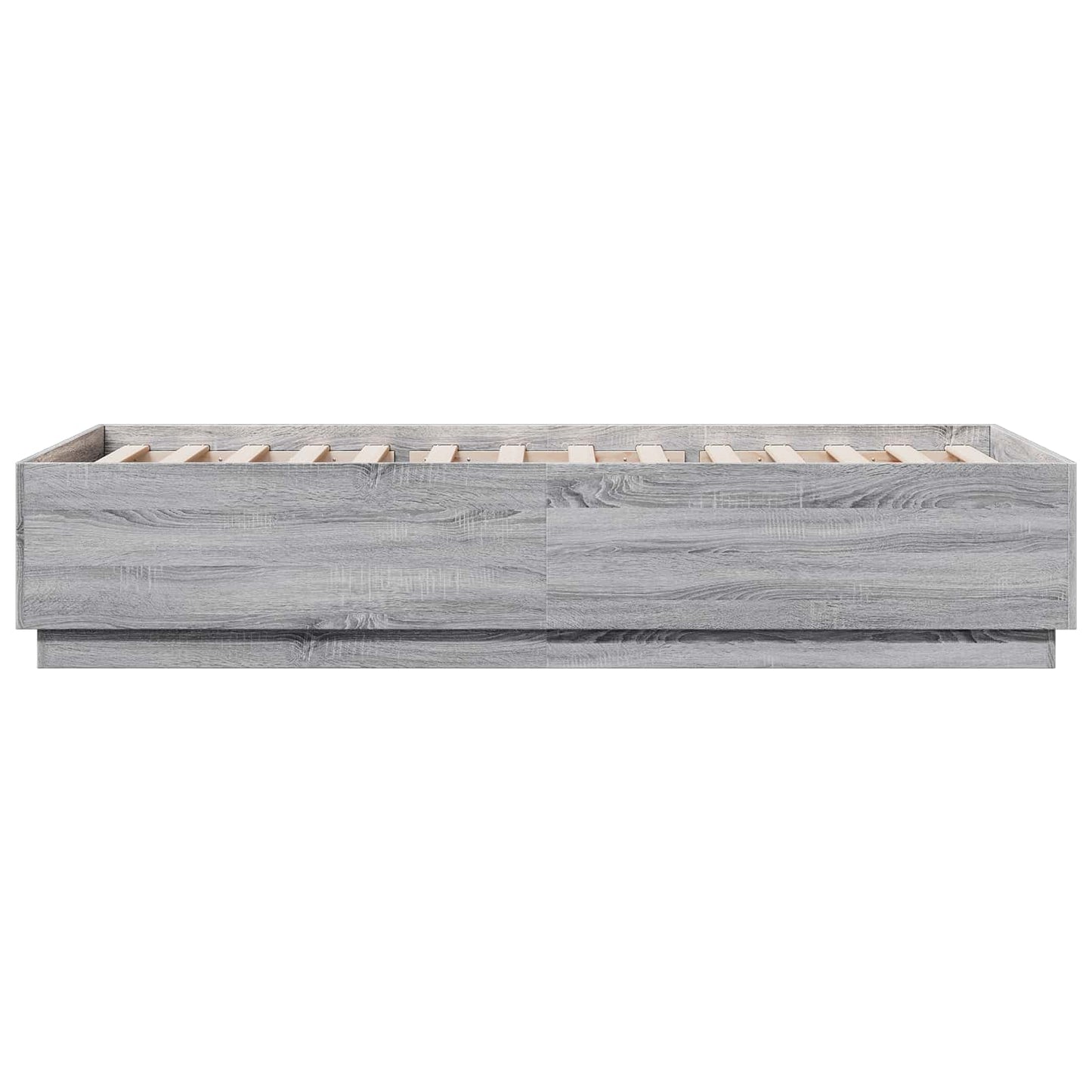 vidaXL Σκελετός Κρεβατιού Γκρι Sonoma 80 x 200 cm Επεξεργασμένο Ξύλο