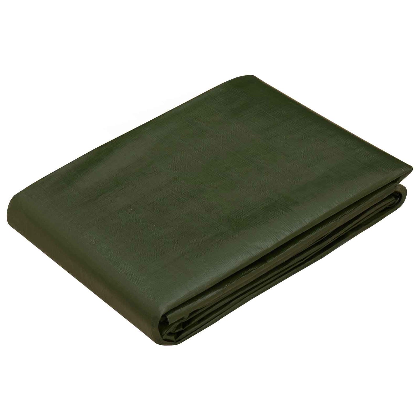 vidaXL Τεντόπανα με Θηλιές Πράσινο 8 x 12 μ 260 gsm PE