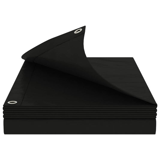 vidaXL Τεντόπανα με Θηλιές Ανθρακί Γκρι 6 x 10 μ 260 γρ PE