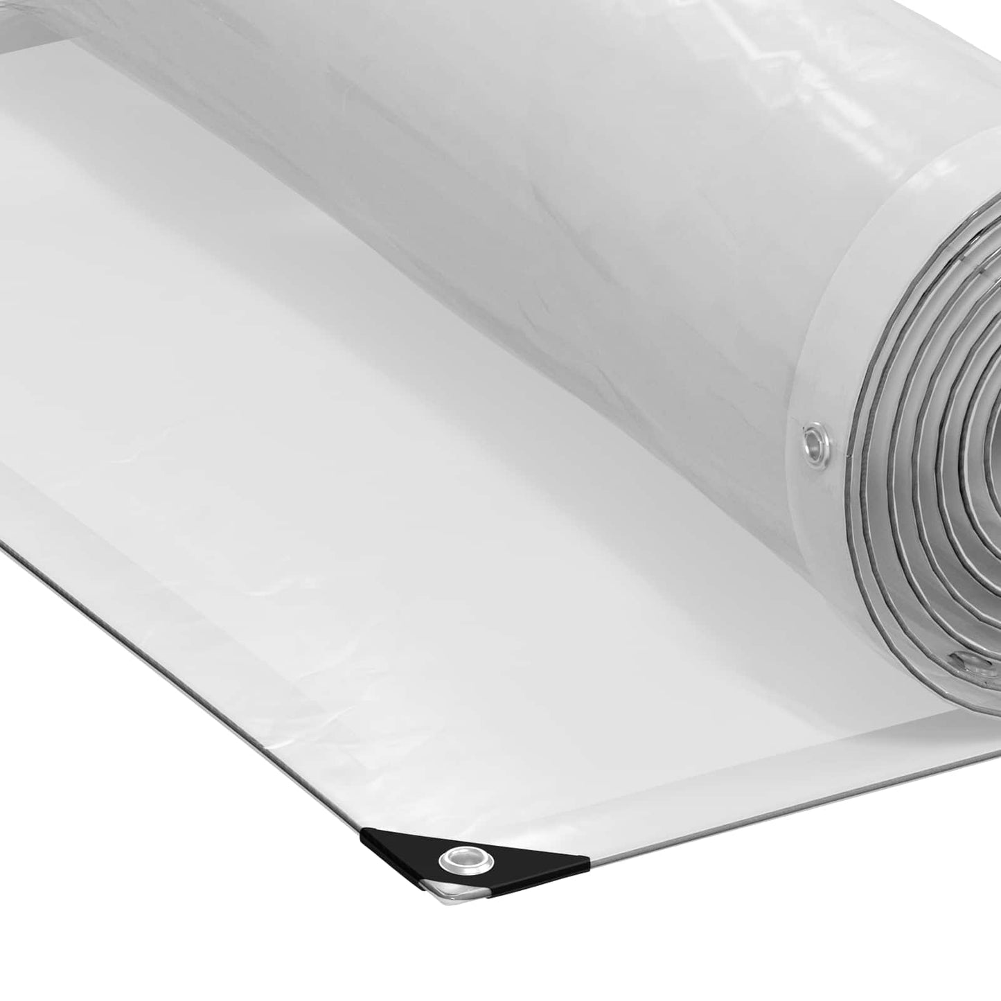 vidaXL Μουσαμάς 140 gsm Διαφανές 2,5 x 1 μ PE